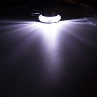 Feux latéraux à LED bicolores (rouge, ambre, blanc) pour véhicules, voitures, camions et remorques, 10-30V, haute luminosité, 2 LED, vente chaude
