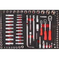 Chariot à outils de réparation automobile JETECH/Jieke avec 3 tiroirs, armoire en fer et serrure, capacité de charge de 100 kg (RC-121-37)