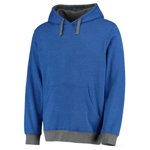 Meilleure vente pull à capuche pour hommes fermeture éclair design polaire de haute qualité vêtements décontractés d'hiver logo personnalisé Streetwear teint uni - Product Image 1