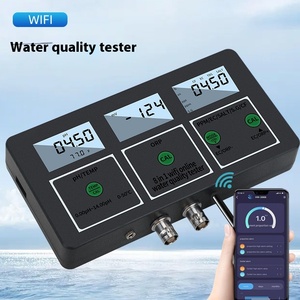8-en-1 WiFi EU Standard <span class=keywords><strong>PH</strong></span> Mètres Personnalisable OEM Testeur de Qualité de l'Eau Electrolyzer Instrument Détecteur - Product Image 3