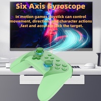 Manette de jeu ergonomique sans fil haute Performance Blue Tooth contrôleur de jeu sans fil 2.4Ghz pour Switch Pro OLED