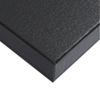 Boîte portefeuille raven et couverture de la terre, coffret d'emballage noir exquis, boîte-cadeau à offrir