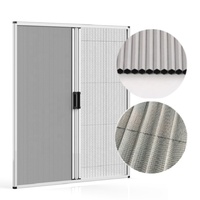 Stores alvéolaires modernes et moustiquaire plissée double fonction avec protection anti-insectes, installation facile