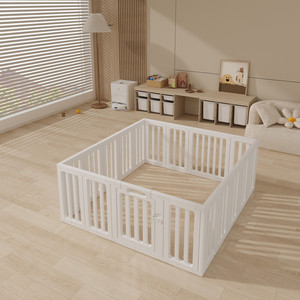 Valla de seguridad para perros Corralito estable para mascotas Fácil de instalar y quitar Corralito para perros y Corralito para perrera con puerta - Product Image 4