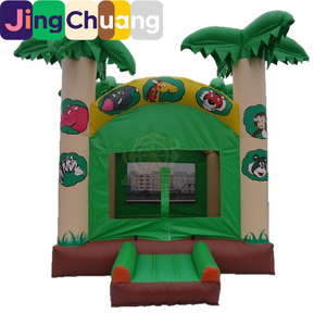 Trampoline <span class=keywords><strong>gonflable</strong></span> géant d'extérieur de qualité export, jouet de sport et de divertissement pour enfants - Product Image 5