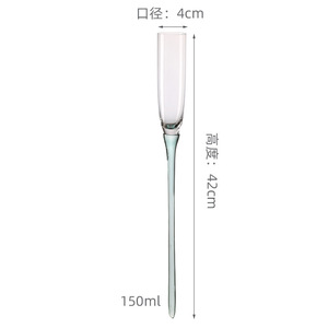 Verre à tige longue Volume 170ml 6OZ petites flûtes à <span class=keywords><strong>champagne</strong></span> - Product Image 4