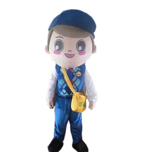 HOLA postman mascot costume/carnival costume for promotion