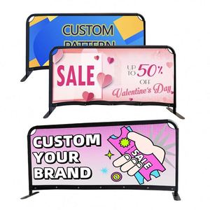 Outdoor Custom Branded Cafe Barriers Printed Outdoor Use Cafe Barrier Outdoor - Product Image 1