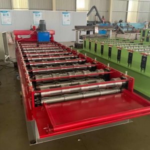 Ván lợp mái ngói dòng tùy chỉnh tường điện bề mặt lợi ích bán hàng nhôm tấm lợp Máy làm - Product Image 4