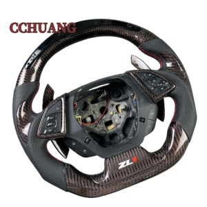 Volante de Fibra de Carbono Forjado para Accesorios Personalizados de Automóviles en el C7 2016-2020 - Product Image 2