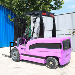 Carretilla elevadora eléctrica 1ton 2ton 3ton 4ton 5 Ton Batería de litio de gran capacidad y servicio pesado - Product Image 3