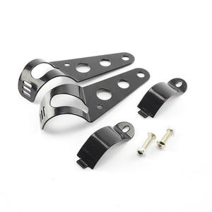 Soporte de Faro Modificado de Aleación de Aluminio para Motocicletas, Característica Clave en Sistemas de Carrocería - Product Image 6