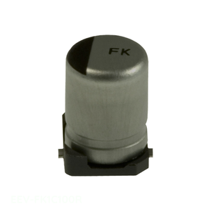 Condensateur SMD 10 µF 20 % 16 V à montage en surface EEV-FK1C100R CAP ALUM 10UF 20% 16V du fabricant Channel 10 - Product Image 1
