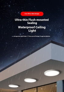 Hiện đại LED Backlit Bảng điều chỉnh ánh sáng cho sử dụng trong nhà trong phòng ngủ văn phòng khách sạn phòng tắm với ABS chất liệu không thấm nước - Product Image 6