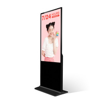 Layar LCD Periklanan Inovatif Tingkat Industri dengan Perangkat Lunak CMS Gratis untuk Tampilan Dalam Ruangan