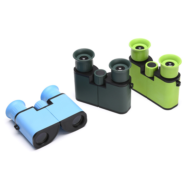 10X22 Pocket Foldable Binoculars Children's Gift Suitable for Viewing Play Scientific Research Optical Astronomical Telescope
