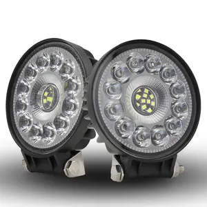 Qidewin heißer verkauf wasserdicht ip68 4x4 led arbeitslichtleiste nebelschlusslampen 4 zoll 27smd universell für auto led arbeitslicht