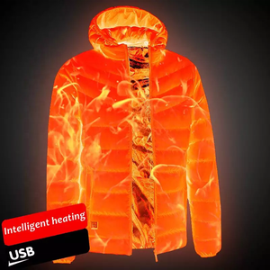 Men Ladies Universal Rechargeable Ski <strong>Heated</strong> <strong>Jacket</strong> 19 Zones <strong>Heating</strong> Clothes Shopify 5V USB Battery Down <strong>Jacket</strong> With <strong>Heating</strong> - Product Image 6