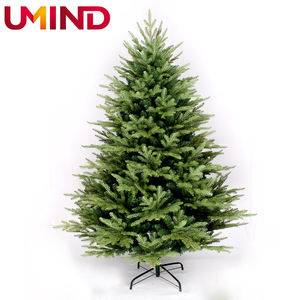 240cm automatico albero di natale pino artificiale albero di natale per la decorazione tirare su albero di natale - Product Image 2