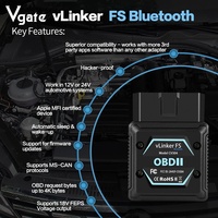 Vgate VLinker FS ELM327 Bluetooth para Ford FORScan BIMMERCODE HS MS CAN, Lector de Códigos, Herramienta de Codificación Elm327, Escáner OBD2
