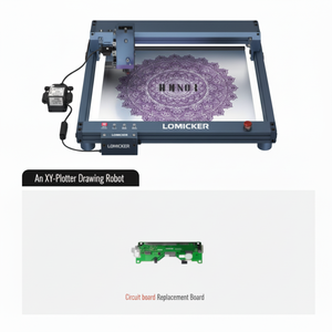 B1 30W/40W CO2 Máquina de grabado láser Nueva condición para acrílico Piedra Metal Plástico Vidrio Caucho Madera contrachapada MDF EFR M2 LAS - Product Image 1
