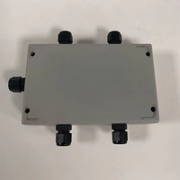 Boîte de jonction de cellules de charge en fonte d'aluminium SMOWO à 4 canaux (RW-JX4) -sommation de signal mV pour les systèmes de pesage industriels multi-capteurs