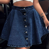 Jupes en jean pour femmes en gros, mini-jupes, jupes en coton, jupes décontractées, jupes trapèze, jupes midi, jupes courtes pour femmes