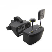 Lunettes FPV LS 800D avec DVR 5.8G 40CH 5 pouces 800x480, casque vidéo Diversity avec batterie intégrée pour pièces FPV de course RC