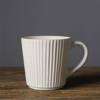 Classique Style japonais tasse en céramique petite porcelaine Ins tasse couvercle café eau lait frais Couple transfrontalier cadeau tasse-vente en gros