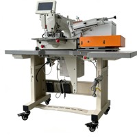 Mesin Pemasang Label Otomatis Kelas Industri TOPSEW Mesin Pemasang Label Otomatis untuk Pabrik Pakaian TS-2210-VC-LB