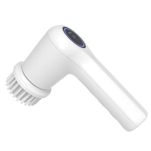 Cepillo de Limpieza Eléctrico Inalámbrico de Mano, Cerdas de Nailon Blancas, Carga USB, Uso Doméstico y en la Cocina - Product Image 1