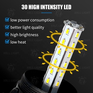 Luz Estroboscópica de Doble Cubierta Roja, Azul y Verde, Luz de Baliza Magnética para Camiones, Automóviles y Tractores - Product Image 3