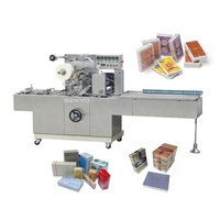 Boîte d'emballage automatique de savon cigarette thé cosmétique parfum cellophane prix de la machine d'emballage