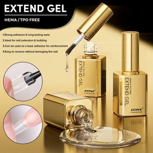 JTING Nuevo Gel Constructor 4 en 1 Transparente, Base para Uñas, Puntas de Uñas, Pegamento Gelx, Esmalte de Uñas en Gel, Libre de TPO/Hema, OEM - Product Image 1