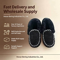 Chaussures mocassins en peau de mouton coupée avec dessus en cuir de vachette, confortables pour l'hiver, pour l'intérieur et l'extérieur, pour femmes