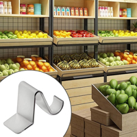 Support de pince de cadre d'armoire en acier inoxydable robuste accessoires d'armoire de cuisine domestique et d'étagère
