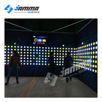 Juego de Escape Interactivo para Interiores JAMMA, Botón de Luz LED, Pantalla Táctil ABS de 43 Pulgadas, Vidrio Templado, Experiencia de Juego Activa