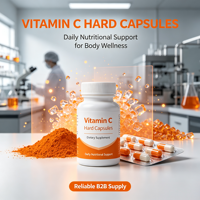 Capsules de vitamine C pour adultes, soutien nutritionnel quotidien naturel, 5 g par capsule