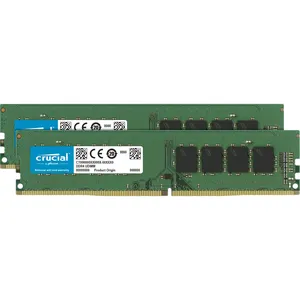 Crucial Pro RAM 32GB Kit (2x16GB) DDR4 3200MT\/s (or 3000MT\/s or 2666MT\/s) Desktop Memory CP2K16G4DFRA32A