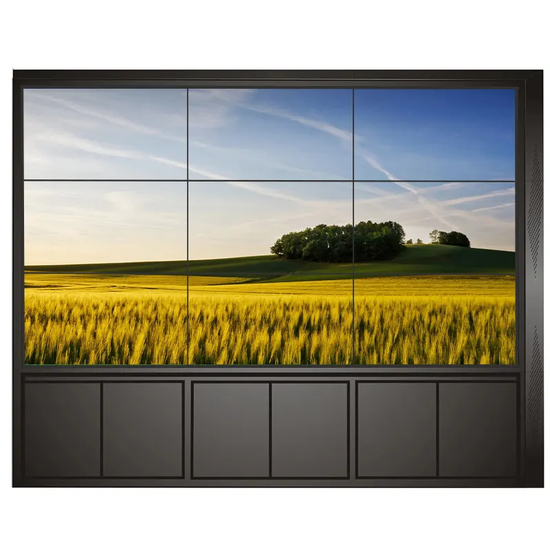 Best selling 3.5mm narrow bezel lcd 4k hd display indoor video wall monitor advertising splicing screen