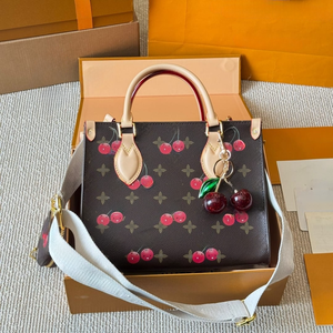 Bolso de Lujo para Mujer, de Cuero Genuino, con Cadena Decorativa, Estilo Casual, con Dos Asas, Abierto, Nuevo, Tipo Bandolera - Product Image 1