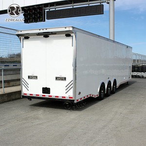 Remorque de transport de marchandises fermée, remorque de transport alimentaire, remorque <span class=keywords><strong>utilitaire</strong></span> pour le déchargement rapide de fruits emballés - Product Image 2