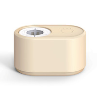 YOOHAN Agitateur de biberons automatique 2-en-1 avec eau chaude constante, station d'alimentation pour bébé rechargeable par USB, désinfection en 5 minutes