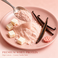Poudre de repas hyperprotéinée OEM ODM Marque Privée Vente en Gros Saveur Vanille pour la Récupération Musculaire et Autres Compléments Alimentaires