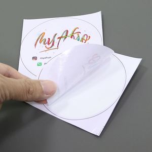 Etiquetas Adhesivas Personalizadas en Rollo, con Lámina Dorada, Resistentes al Agua, Transparentes, para Envolver Regalos, Libros/Puertas, Etiquetas Privadas - Product Image 5