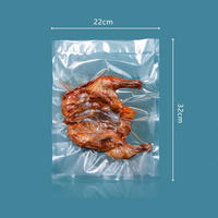 Sacs de mise sous vide gaufrés en nylon texturé LDPE pour la conservation des aliments, viande transformée et surgelée