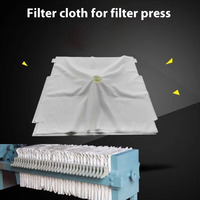 Tissu filtrant en PP tissé, 200 microns, résistant aux acides et aux alcalis, best-seller, pour l'industrie chimique, filtre-presses