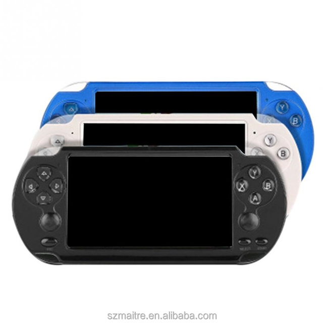 X9s 5.1inch Updated Portable  Real 8gb Handheld Game Players & Mp4 Video Player 32 Bit Games Console for Psp Games