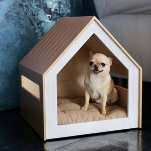 Gold Pet <strong>House</strong> <strong>Dog</strong> Crate Indoor Luxury Wooden <strong>Dog</strong> Crates Cages Kennels <strong>House</strong> Furniture <strong>Soft</strong> <strong>Dog</strong> Crate Solid Wood Cat <strong>House</strong> - Product Image 3