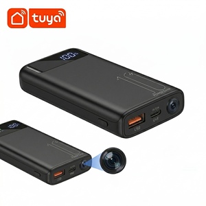 Travel Security Portable Nanny Monitor Mini WiFi <b>Camera</b> in 10000mAh Power Bank No <b>Wiring</b> Required - Product Image 1